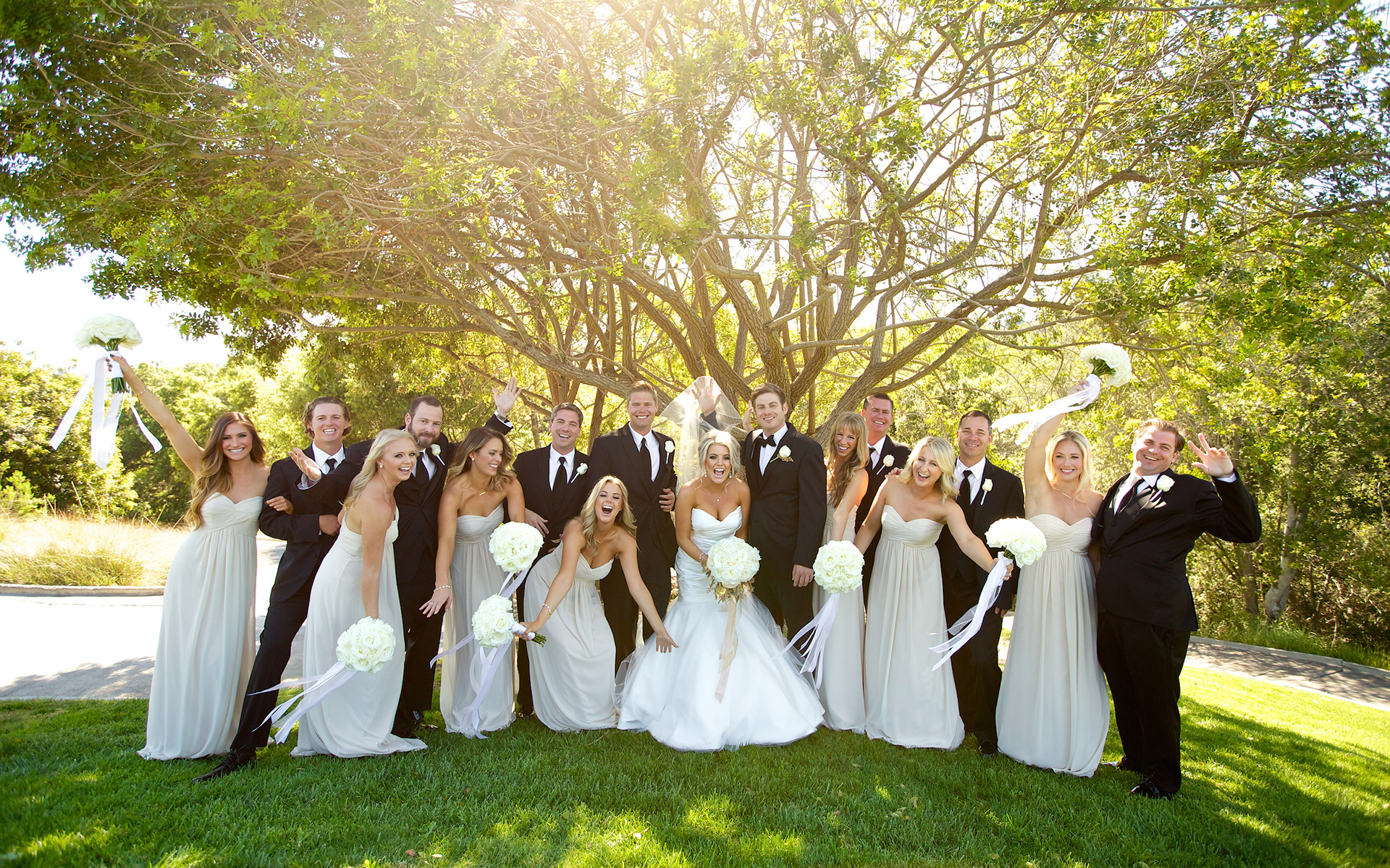 Wedding group photo Coto De Caza